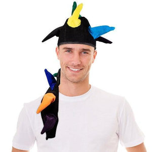 Dragon Tail Velvet Birthday Party Hat (1 Quantity Per Pack) - Glow-Paradise