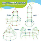 Glow in The Dark Castles Fort Building Kit (1 Kit Per Pack) - Glow-Paradise