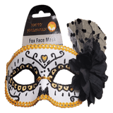 Foxy Skull Mask (4 assorted colors, 12 Mask Per Pack) - Glow-Paradise
