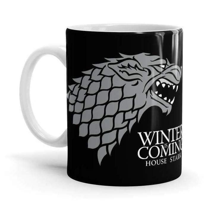 Winter Is Coming - Game Of Thrones Ceramic Home Kitchen Drinking Coffee Milk Mug (350ml/11oz, Made in USA) - Glow-Paradise
