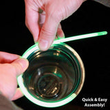 Glow Stick Party Cups (Assorted Color, 20 Count Per Pack) - Glow-Paradise