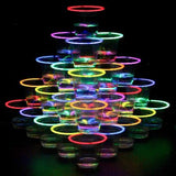 Glow Stick Party Cups (Assorted Color, 20 Count Per Pack) - Glow-Paradise