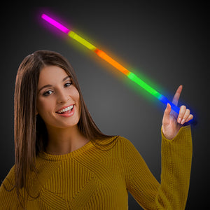 Connectable Glow Sticks (Assorted Colors, 10 Count Per Pack) - Glow-Paradise
