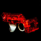 LED Light Up Music Sensor Ring (Red Color, 2 Rings Per Pack) - Glow-Paradise