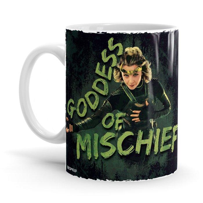 Goddess Of Mischief - Marvel Ceramic Home Kitchen Drinking Coffee Milk Mug (350ml/11oz, Made in USA) - Glow-Paradise
