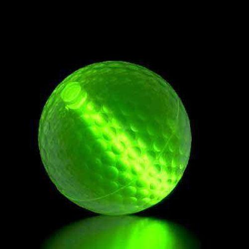 Glow Flyer Golf Ball Single Pack (Green Color, 1 Ball Per Pack) - Glow-Paradise