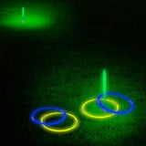 Glow Ring Toss Game - Green/Yellow/Blue Color - Glow-Paradise