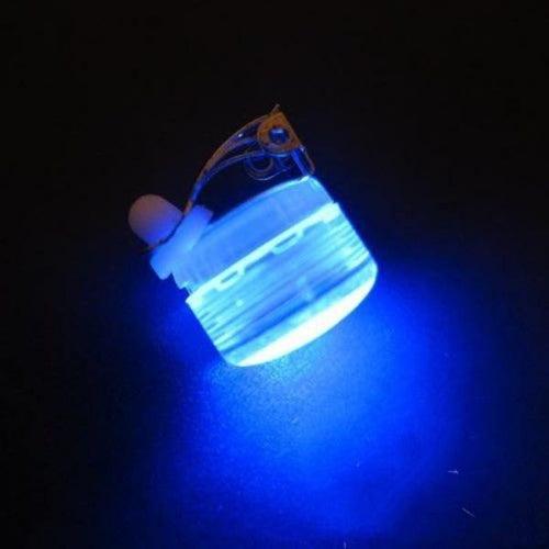 LED LIght up Clip On Blinky Light Earrings (Blue Color) - Glow-Paradise