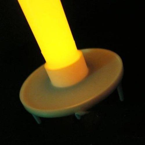 Plastic Stand for Glow Stick Candles (12 Stands Per Pack) - Glow-Paradise