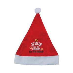 Religious Santa Hats (6 Quantity Per Pack) - Glow-Paradise