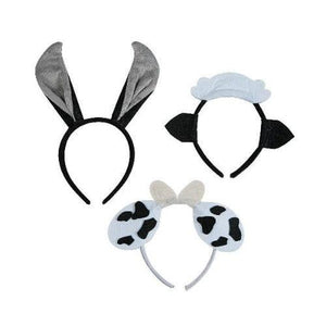 Plush Nativity Headband Assortment (12 Quantity Per Pack) - Glow-Paradise