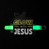 Glow with Jesus Glow Sticks (50 Count Per Pack) - Glow-Paradise