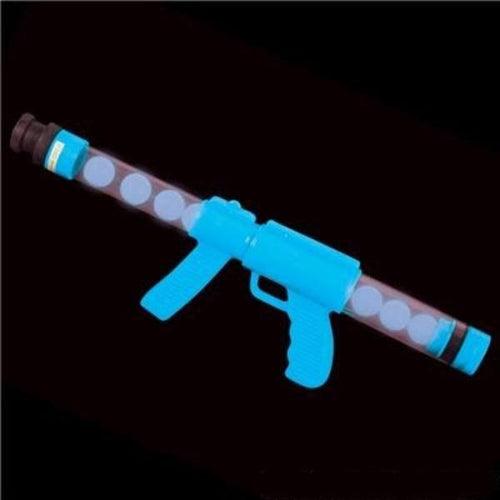 Glow in The Dark 19 inch Moon Blaster Gun Pistol Toy For Kids (Blue Color, 1 Quantity) - Glow-Paradise