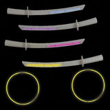 Glow In The Dark Sword & Ring Toss Game Set (1 Set Per Pack) - Glow-Paradise