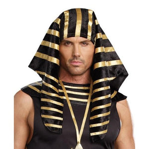 Adult Pharaoh Headpiece (1 Quantity Per Pack) - Glow-Paradise