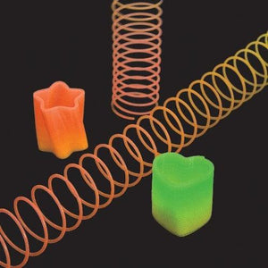 Glow In The Dark Mini Rainbow Magic Springs (12 Pieces Per Pack) - Glow-Paradise