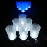 LED Light Up Beer Pong Game Set - Glow-Paradise