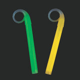 6" Rotating Glow Sticks (Assorted Color, 12 Count Per Pack) - Glow-Paradise