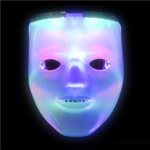 LED Light UP Double Mask (1 Mask Per Pack) - Glow-Paradise