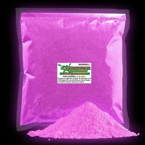 Glominex Ultraviolet Reactive Pigment 1 kg  (Purple Color, 1 Quantity Per Pack) - Glow-Paradise