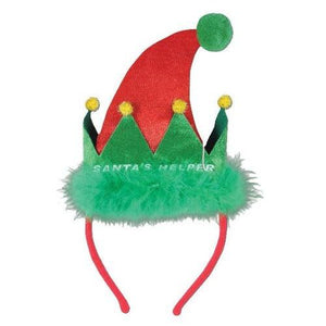 Santa Helper Headband (1 Quantity Per Pack) - Glow-Paradise