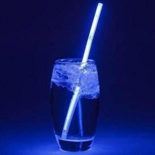 6.5 Inch Glow In The Dark Super Bright Multipurpose Drink Stirrers (Blue Color, 15 Stirrers Per Pack) - Glow-Paradise