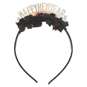 Happy New Year Headbands (24 Headbands Per Pack) - Glow-Paradise