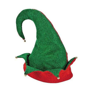 Elf Hat with Bells (1 Quantity Per Pack) - Glow-Paradise