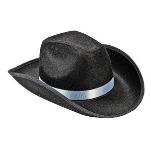 Stylish Cowboy Hats (Black Color, 1 Quantity Per Pack) - Glow-Paradise