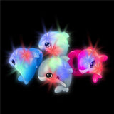1.5 Inch Light-Up Shark Pup Rings (Assorted Colors, 24 Rings Per Pack) - Glow-Paradise