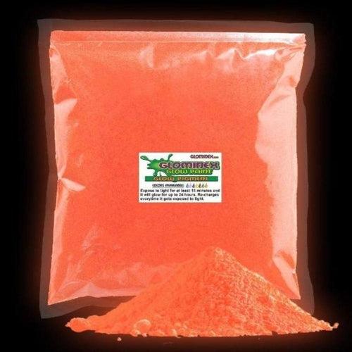 Glominex Ultraviolet Reactive Pigment 1 kg  (Red Color, 1 Quantity Per Pack) - Glow-Paradise