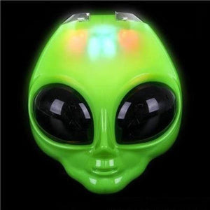 LED Light Up Alien Mask (1 Mask Per Pack) - Glow-Paradise