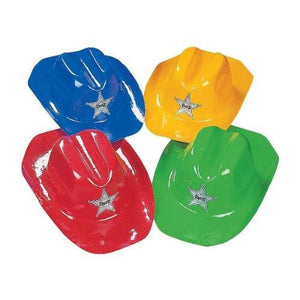 Kids’ Bright Color Cowboy Hats (12 Quantity Per Pack) - Glow-Paradise