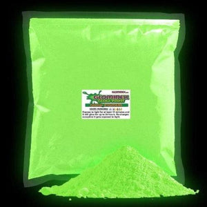 Glominex Glow Pigment 1 kg (Green Color, 1 Kg Per Pack) - Glow-Paradise