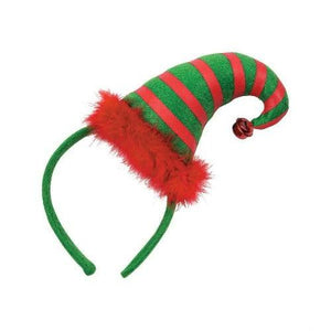 Elf Cap Headbands (6 Quantity Per Pack) - Glow-Paradise