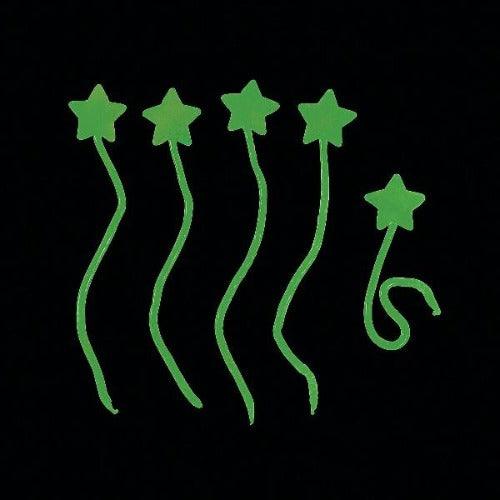 Glow Shooting Sticky Stars (72 Per Pack) - Glow-Paradise