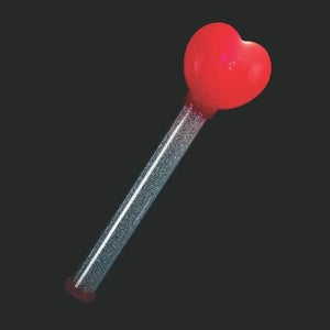 LED Valentine Heart Wands (12 Per Pack) - Glow-Paradise