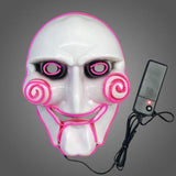 EL Wire Jigsaw Mask (1 Mask Per Pack) - Glow-Paradise