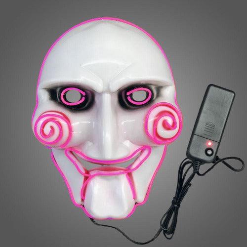 EL Wire Jigsaw Mask (1 Mask Per Pack) - Glow-Paradise