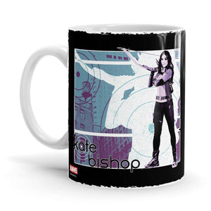 Kate Bishop Pose - Marvel Ceramic Home Kitchen Drinking Coffee Milk Mug (350ml/11oz, Made in USA) - Glow-Paradise