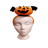 Pumpkin Headbands - 4 Assorted colors (12 Quantity Per Pack) - Glow-Paradise