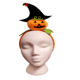 Pumpkin Headbands - 4 Assorted colors (12 Quantity Per Pack) - Glow-Paradise