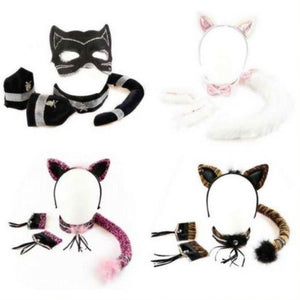 Kitty Costume Accessory Sets (12 Per Pack) - Glow-Paradise