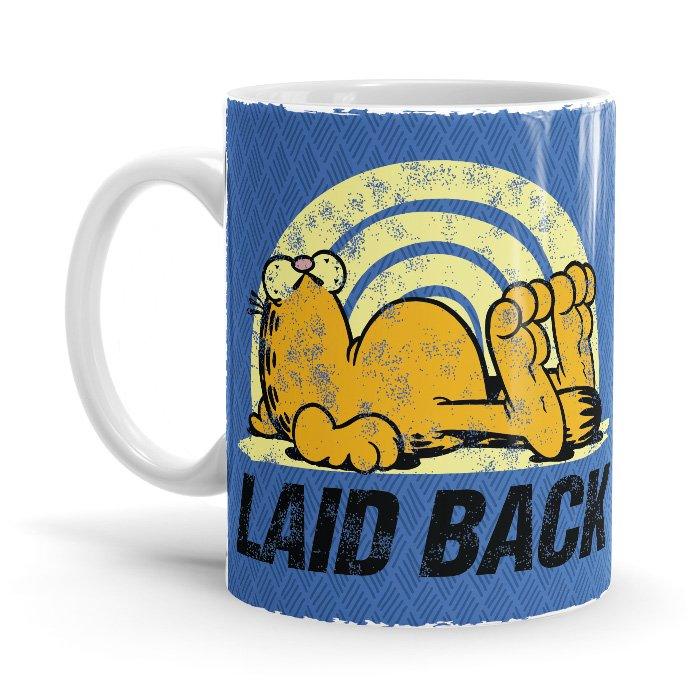 Laid Back - Garfield Ceramic Home Kitchen Drinking Coffee Milk Mug (350ml/11oz, Made in USA) - Glow-Paradise