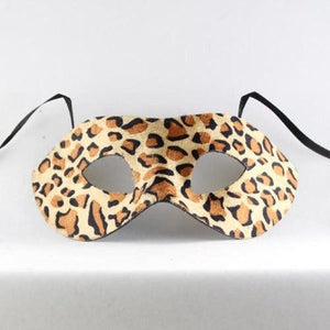 Leopard Print Eye Mask (1 Mask Per Pack) - Glow-Paradise