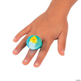 LED Light Up Easter Rings (Assorted Colors, 12 Rings Per Pack) - Glow-Paradise