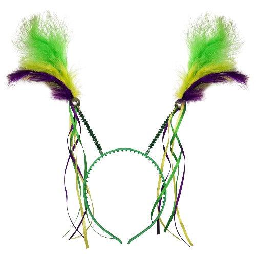 Mardi Gras Headboppers (1 Per Pack) - Glow-Paradise