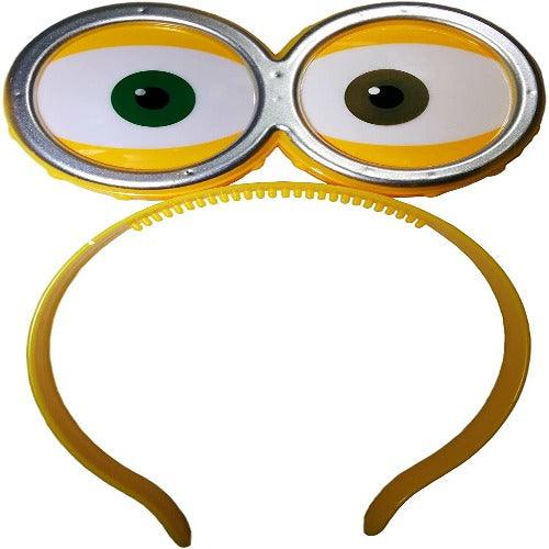 Light Up Flashing Minion Eye Headband (1 Quantity Per Pack) - Glow-Paradise