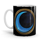 Moon Knight Badge - Marvel Ceramic Home Kitchen Drinking Coffee Milk Mug (350ml/11oz, Made in USA) - Glow-Paradise