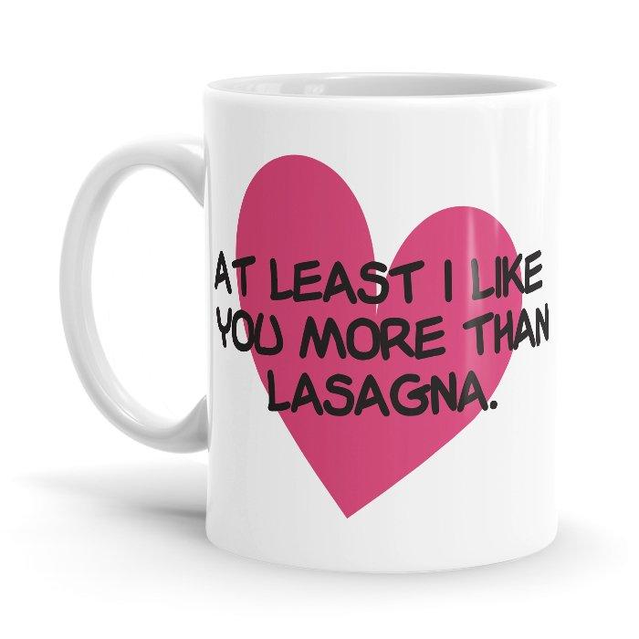 More Than Lasagna - Garfield Ceramic Home Kitchen Drinking Coffee Milk Mug (350ml/11oz, Made in USA) - Glow-Paradise